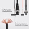 GOMEXUS Power Cord for Shimano Plays ForceMaster Daiwa Tanacom 1000 Leobritz Seaborg Electric Reels Power Cable 500cm 16.4 Feet