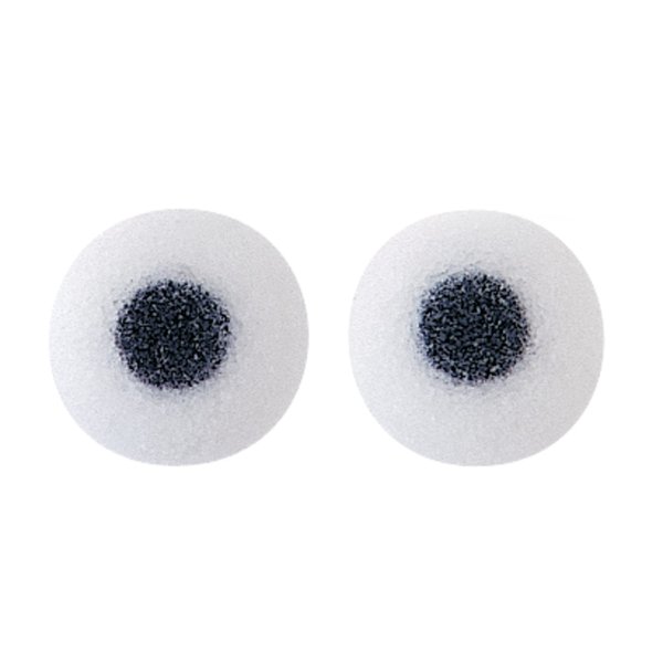 Lucks Dec-Ons Decorations Molded Sugar/Cup-Cake Topper, Small Eyes, 3/8 Inch, 996 Count