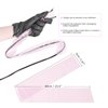 Tattoo Plastic Sleeves, 100 Packs Disposable Tatto Cord, Covers Hook Sleeves Bags for Tattoo Machine Plastic, Pink