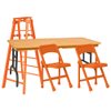 Ultimate Ladder, Table & Chairs Orange Playset for Wrestling Action Figures
