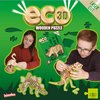 Eco 3D Wooden Puzzle Giraffe from Deluxebase. Animal Themed DIY 3D Puzzle Craft Kit. Sustainable Wood Safari Animal Toys. Perfect Model Building Kits for Educational Toys and Kids Party Favors