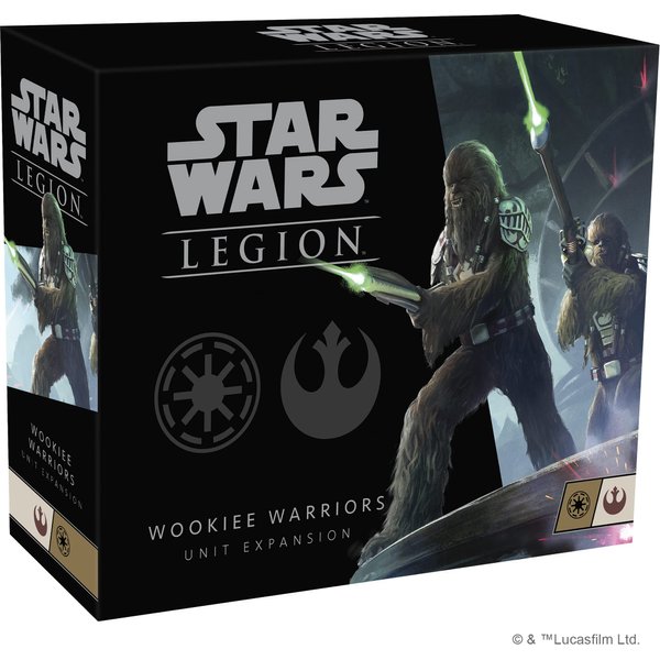 Star Wars: Legion Wookie Warriors Unit Expansion - Powerful Wookiees! Tabletop Miniatures Game, Strategy Game for Kids and Adults, Ages 14+, 2 Players, 3 Hour Playtime, Made by Atomic Mass Games