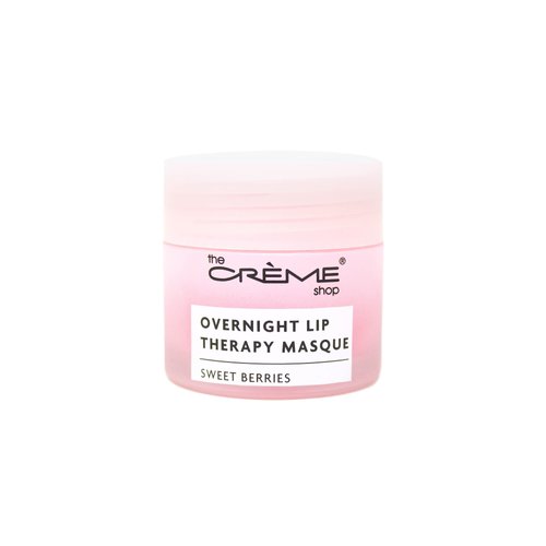 The Crème Shop Overnight Lip Therapy Masque, Lip Mask Moisturizing, Korean Lip Mask, Lip Sleeping Mask, Hydrating Lip Mask - Sweet Berries