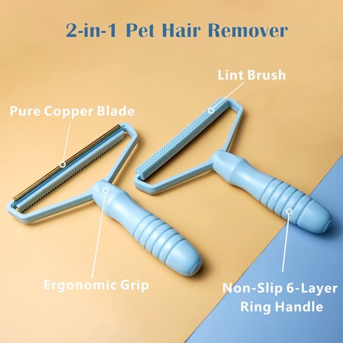 Portable Fabric Shaver, Pet Hair Remover, Manual Lint Remover, Dog Hair Remover Tool, Removing Dust from Clothing, Carpet, Furniture, Blankets, Couch