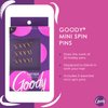 Goody Hair Spin Pin, - Mini Corkscrew Hair Pins for Fast Bun Provides All-Day Hold - Easy and Quick To Use - Pain-Free Hair Accessories for Women, Men, Boys, and Girls, 3 Count (Pack of 1)