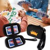Meetikar Travel Card Games Case Compatible with Card Games Set, Hard Carrying Card Case Compatible with UNO and Phase 10 Playing Card Case (Not Including Cards) (Black)