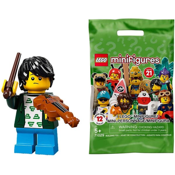 Lego 71029 Collectable Minifigures Series 21 - Violin Kid