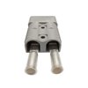 Kit 175 Amp 2Pcs Connectors Plugs 175A Quick Connect Disconnect 600 V+ 2 Pcs 175 amp Handle Battery Power Connector+2 Pcs Cover Dust (Grey, 4AWG)