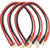 HIRCQOO 3Pcs RC Banana Plugs 4mm Bullet to Deans T Plug Adapter 12AWG 30CM (11.8inch) Charging Cable for RC Helicopter Quadcopter LiPo Batteries Vehicle Adapter Lead