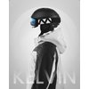 OutdoorMaster Kelvin Ski Helmet - Snowboard Helmet for Men, Women & Youth (Black,L)