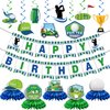 Golf Birthday Party Decorations, Pre-assembled Golf Party Decorations, Golf Happy Birthday Banner Golf Table Decorations, Golf Themed Party Decorations