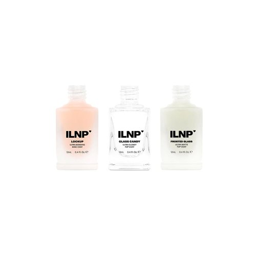 ILNP Essentials Bundle - Base & Top Coat Nail Polish Trio