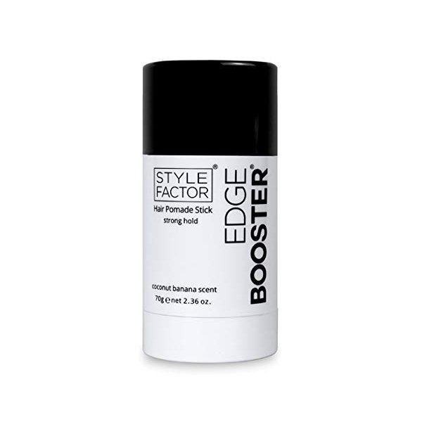 Style Factor Edge Booster Hair Pomade Stick Strong Hold 2.36 oz (COCONUT BANANA)