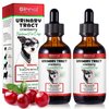 Dog UTI Treatment - Urinary Tract Infection Treatments, Kidney+Bladder Support Supplement, Natural Cranberry Extract for Dogs, Supports Urinary and Digestive Health (2 Fl Oz (Pack of 2))