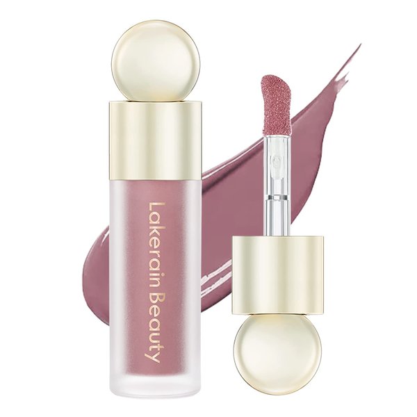 Liquid Blush, Soft Cream Blush Makeup, Lightweight & Natural Matte Appearance, Long Lasting All Day, Velvet Texture, Smooth and Delicate, for Cheeks Eyes Lips (#03-Mystery)