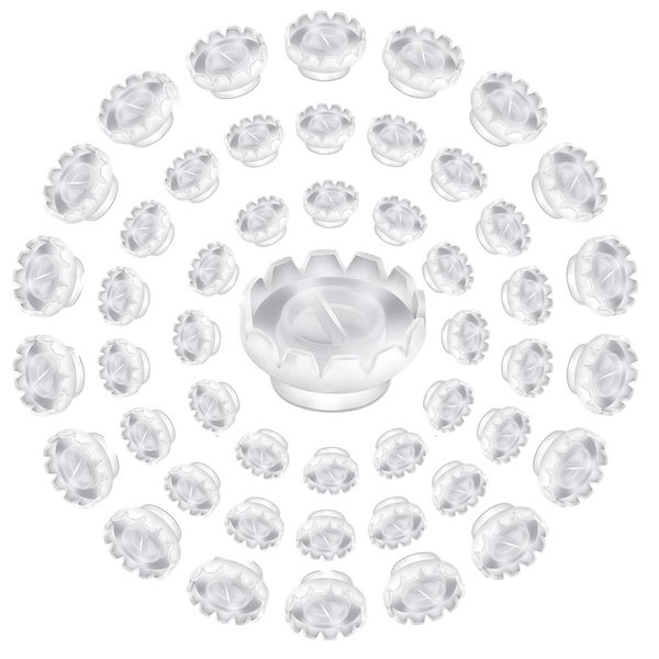 200 Pack Smart Glue Cups Lash Glue Holder Fan Cup for Eyelashes Extension,Quick Blossom Cup, Lash Organizer Supplies Tools