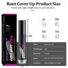 Root Touch Up Hairline Powder Stick - Temporary Gray Coverage, Waterproof Hair Shading Sponge Pen for Hair Filler and Root Dye (Dark Black)