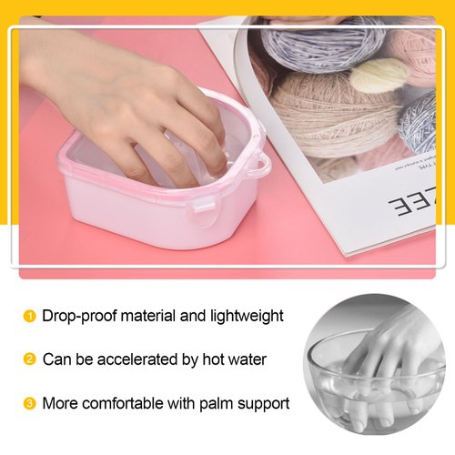 IKOCO Nail Soaking Bowl, Nail Soak off Dip Powder Gel Polish Remover Bowl Kit with Manicure Bowl, Cuticle Remover Tools, Nail Brush, Cuticle Pusher and Peeler, Cuticle Oil Pen, Nail Files and Buffers