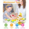 Tonberless Wooden Puzzles Toddler Toys for 1 2 3 Year Old Boy Girl, 8 Packs Animal Toddler Puzzles Preschool Educational Learning Montessori Toys Age 1-3, 2-4 Christmas Birthday Gifts