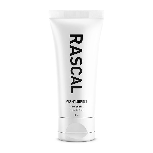 Racal Men's Face Moisturizer - Nourishing and Hydrating Facial Moisturizer for Men, Chamomile Flower Extract & Soybean Oil, Natural Sandalwood Scent, Paraben-Free, Cruelty-Free - 4 Oz
