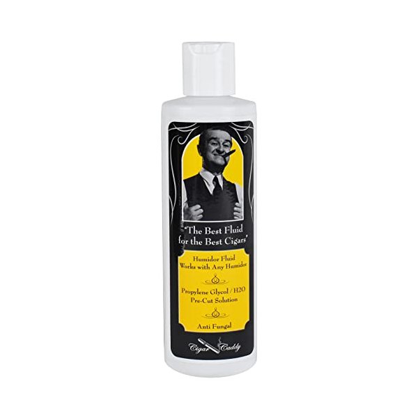 Cigar Caddy AS- CC8 Humidor Humidification Solution, 8 oz, White
