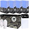 200 Card Sleeves Top Loaders for Cards, Baseball Card Protectors Hard Plastic, 3"x4" Toploaders Card Holder for Baseball Cards, Football Cards (100 Toploaders + 100 Penny Sleeves)