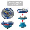 FANSETOYUMA Bey Battle Tops Metal Fusion Burst Gyro with 4D Launcher Grip (B-154)