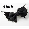 4Pcs Bat Hair Bow Clips for Girls Women Halloween Costume Hair Accessories Party Decorations