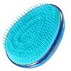 VOCOSTE Hair Brush, Travel Portable Hair Brush, Detangling Hair Brush, Mini Egg Shape Massage Hair Brush for Women, Blue