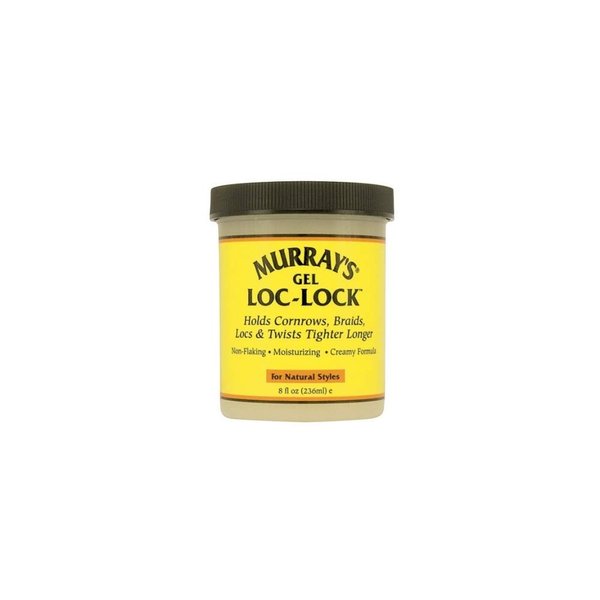 Murray's Loc-Lock Hair Gel 8 oz. (Pack of 2)