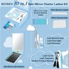 KevKev DIY Lash Extension Kit Lash Clusters 96 Pcs and Lash Glue for Cluster Lashes(Cloudy, D-10-16mix)