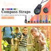 25 Pack Compass for Kids Compass Hiking, Mini Compass Survival, Small Compass Bulk, Boy Scout Compass Party Favor Pocket