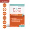 Szio+ Utiva Probiotic – Urinary Tract and Gut Health Supplement – 12 Billion CFU Lactobacillus & Bifidobacterium Probiotic for Men and Women, 30 Delayed Release Vegi Capsules