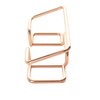Leicraft Business Card Holder for Desk, Cute Metal Card Organizers and Office Desk Accessories for Men and Women (Rose gold)