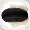 LaaVoo Micro Link Hair Extensions Human Hair Jet Black Microlink Hair Extensions Human Hair Black Micro Bead Hair Extensions Real Human Hair Straight Microbead Hair Extensions 50g 1g/strand 20 inch