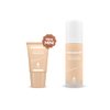 Mamaearth Glow Serum Foundation - Crème Glow Shade | with Vitamin C & Turmeric | Up to 12 Hour Buildable Coverage | Waterproof & Lightweight | 0.61 Fl Oz (18ml)