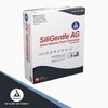 Dynarex SiliGentle AG Silver Silicone Foam Dressings, Wound Care, Soft & Absorbent, White, 6” x 6” Non-Adhesive Foam Pad Dressing with Silicone Layer, 1 Box of 10 Non-Adhesive Silicone Foam Dressings