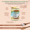 Coconut Country Living's Extra Virgin Coconut Oil - Cold Pressed, Unrefined organic Superfood for Hair, Skin, Beauty, Cooking - Keto & Paleo Diet Friendly - 16.91 oz