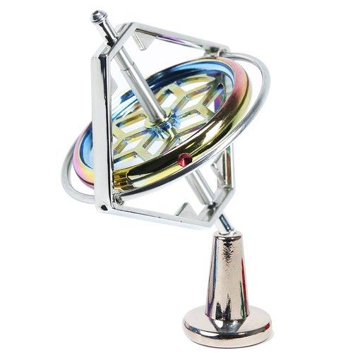 Joytech Precision Gyroscope Kill Time Metal Anti-Gravity Spinner Balance Toy JA23