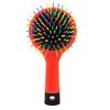 Pack of 3 Rainbow Bristle Volumizing Detangling Brush with Mirror
