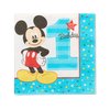 Mickey's Fun To Be One Luncheon Napkins,16 - 2 ply, Party Supplies