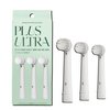 PLUS ULTRA Eco-Friendly Oral-B Compatible Electric Toothbrush Replacement Heads - 3 Heads Per Pack - Soft Toothbrush for Sensitive Teeth