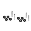 (2) EZGO TXT/Medalist (94+) Gas/Electric Golf Cart Rear Leaf Spring Rubber Bushing Kits