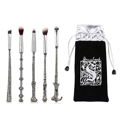 Gifts Wi-zard Wand Makeup Brushes 5 PCS Makeup Brush Set for Foundation Blending Blush Concealer Eyebrow Face Powder