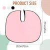 KALIONE 3 Pcs Makeup Capes for Clients Beauty Salon Makeup Bibs Shorty Smock for Clients Lightweight Comb-out Beard Apron Hair Dye Capes Hair Salon Shorty Cape for Makeup Artist Hair Beauty