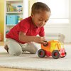 Learning Resources 1-2-3 Build It! Construction Crew Toy, Bulldozer, Digger, Dump Truck, STEM, Imaginative Play, 16 Pieces, Ages 2+