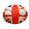 Wgxzyq 12Inch Country Ball Plushies, CountryBall Plush Stuffed Plush Toy, Birthday Xmas Gift for Kids Boys Girls (U.k.)