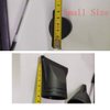 2Pcs(Non-Universal) Professional Plastic Hair Dryer Diffuser Drying Cover Narrow Concentrator Replacement Blow Flat Hairdressing Salon Styling Tool Special for Outer Diameter 4.5cm (Black)