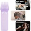 Framendino, 3 Pack Applicator Bottle Hair Dye Bottle Root Applicator Comb with Graduated Scale for Salon Hair Coloring Dyeing