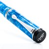 Conklin Duragraph Fountain Pen Ice Blue - Medium Nib, Timeless Writing Instrument with Cool Blue Finish